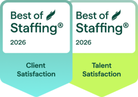 ClearlyRated Best of Staffing 2026 — Client and Talent Satisfaction