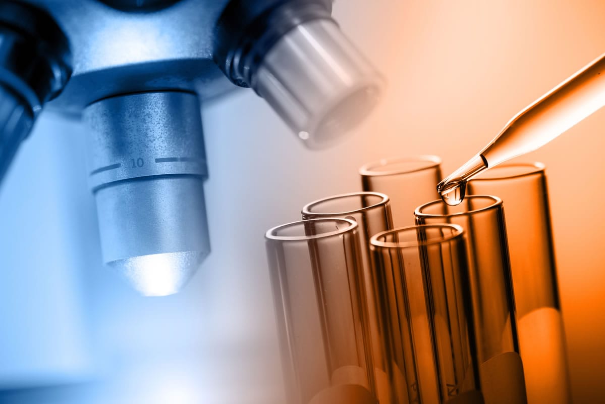 A senior life-sciences leader in discussion