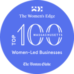 Top 100 Women-Led Businesses in Massachusetts badge