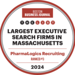 Boston Business Journal Largest Executive Search Firms badge