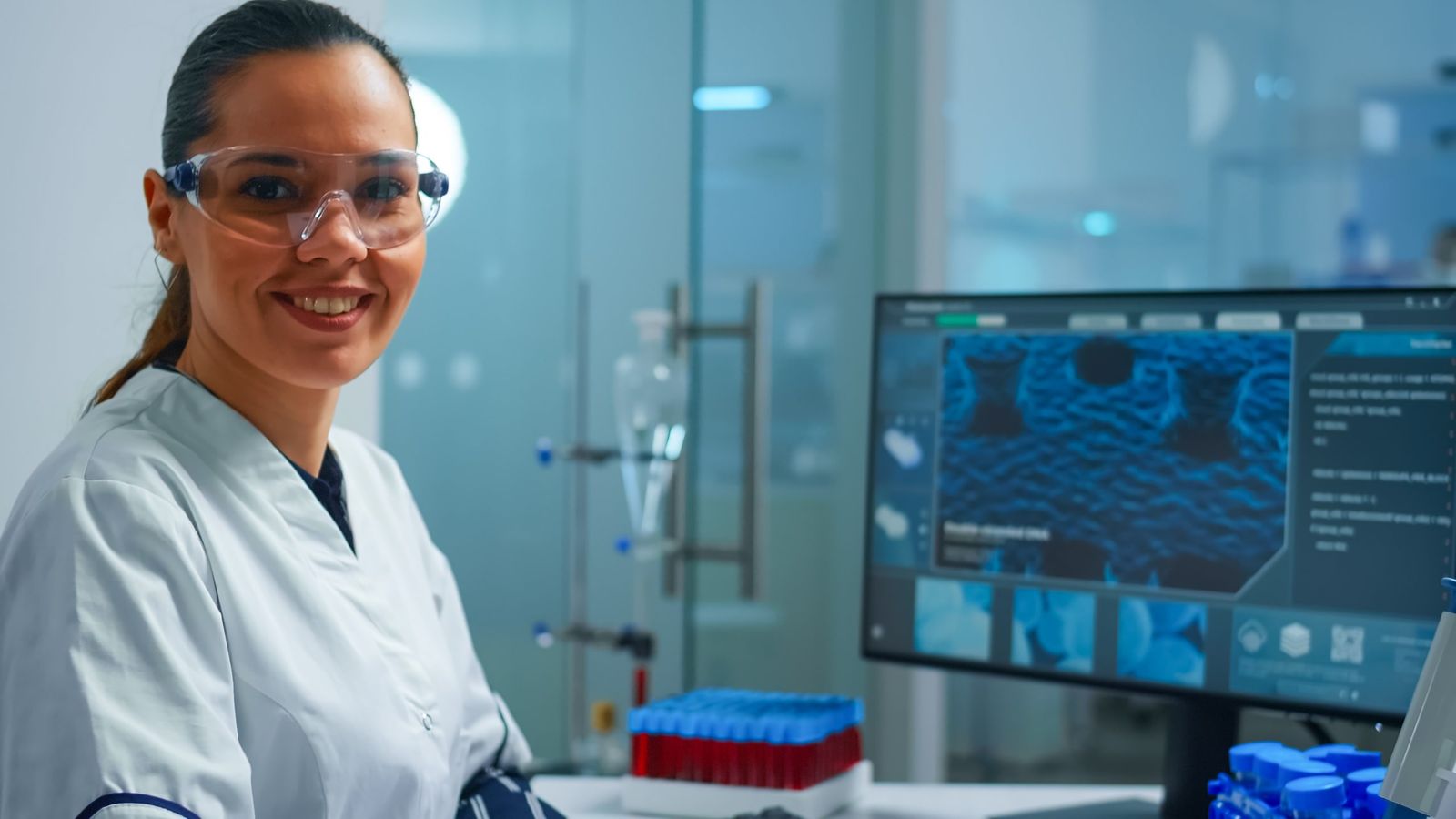 An Orbis Clinical team at work with a client