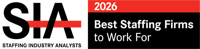 SIA Best Staffing Firms to Work For 2026