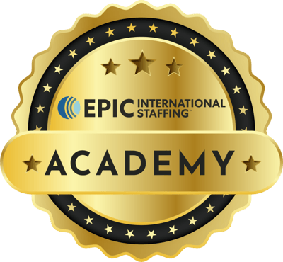 Tidepoint International Staffing Academy Program badge