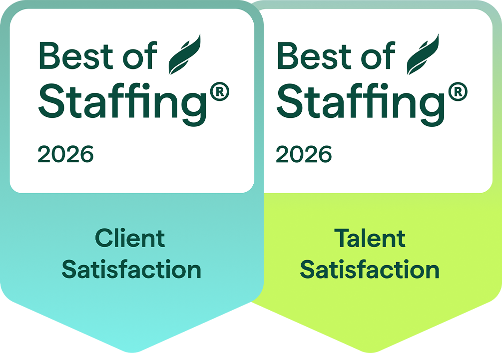 ClearlyRated Best of Staffing badge