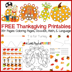 Thanksgiving OT Activities