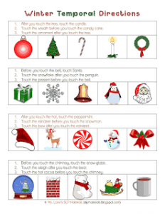 SLP Christmas Activities